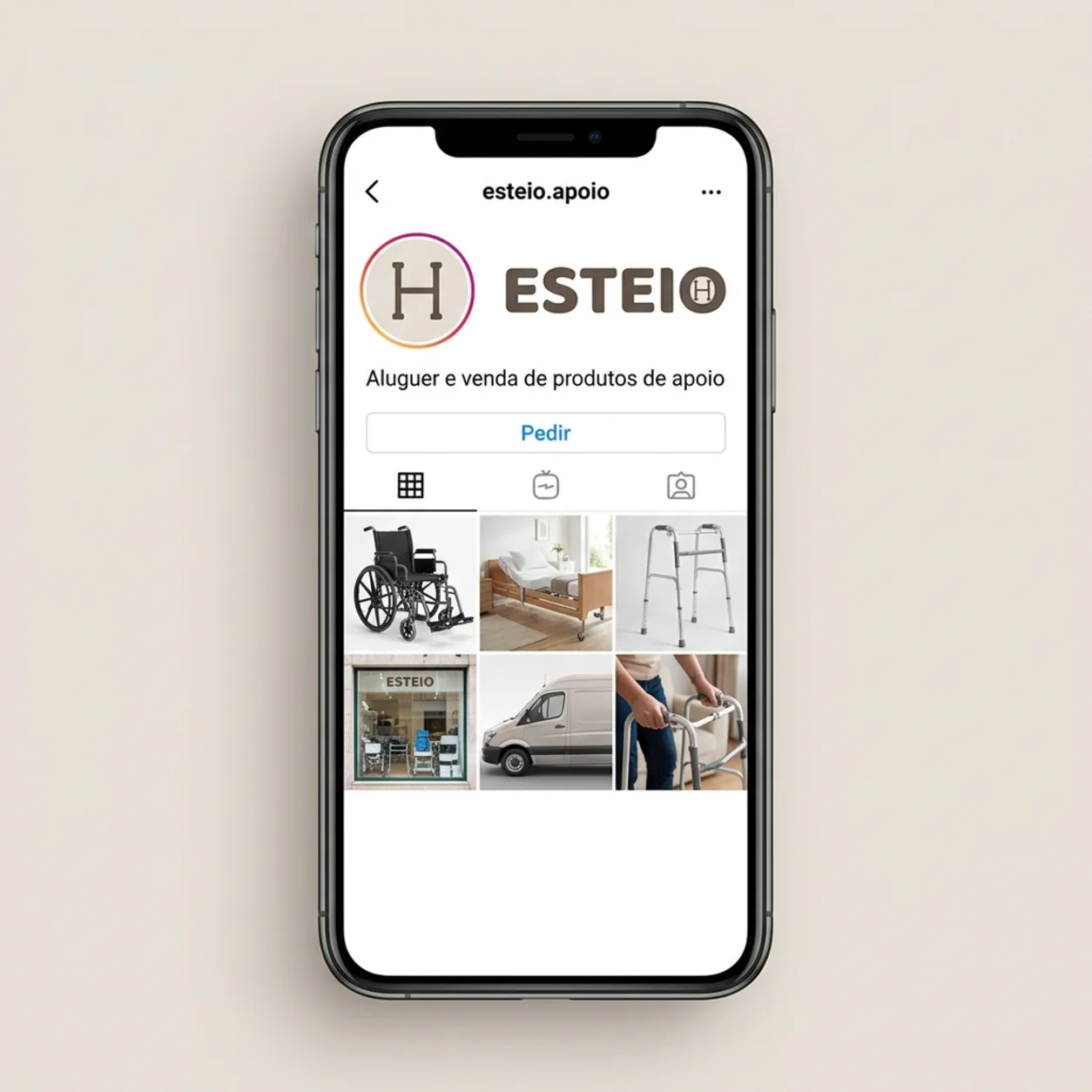 Gestão de redes sociais para ajudas técnicas: o perfil no telemóvel Gestão de redes sociais para ajudas técnicas: o perfil no telemóvel