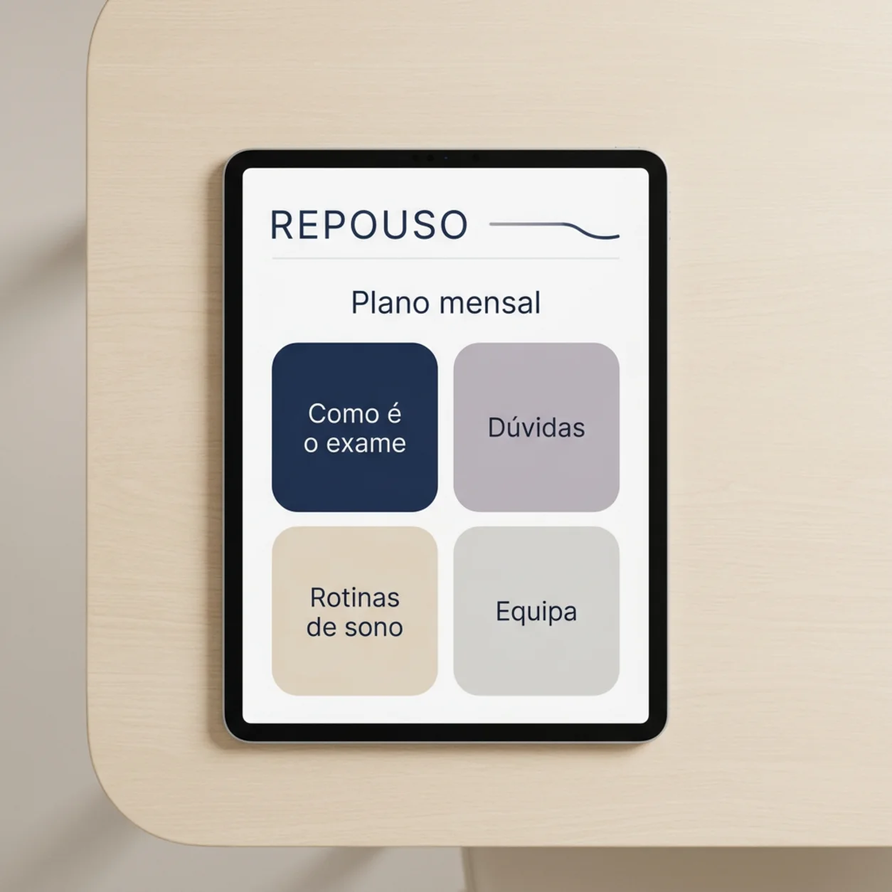 Plano mensal de publicações de uma clínica do sono Plano mensal de publicações de uma clínica do sono