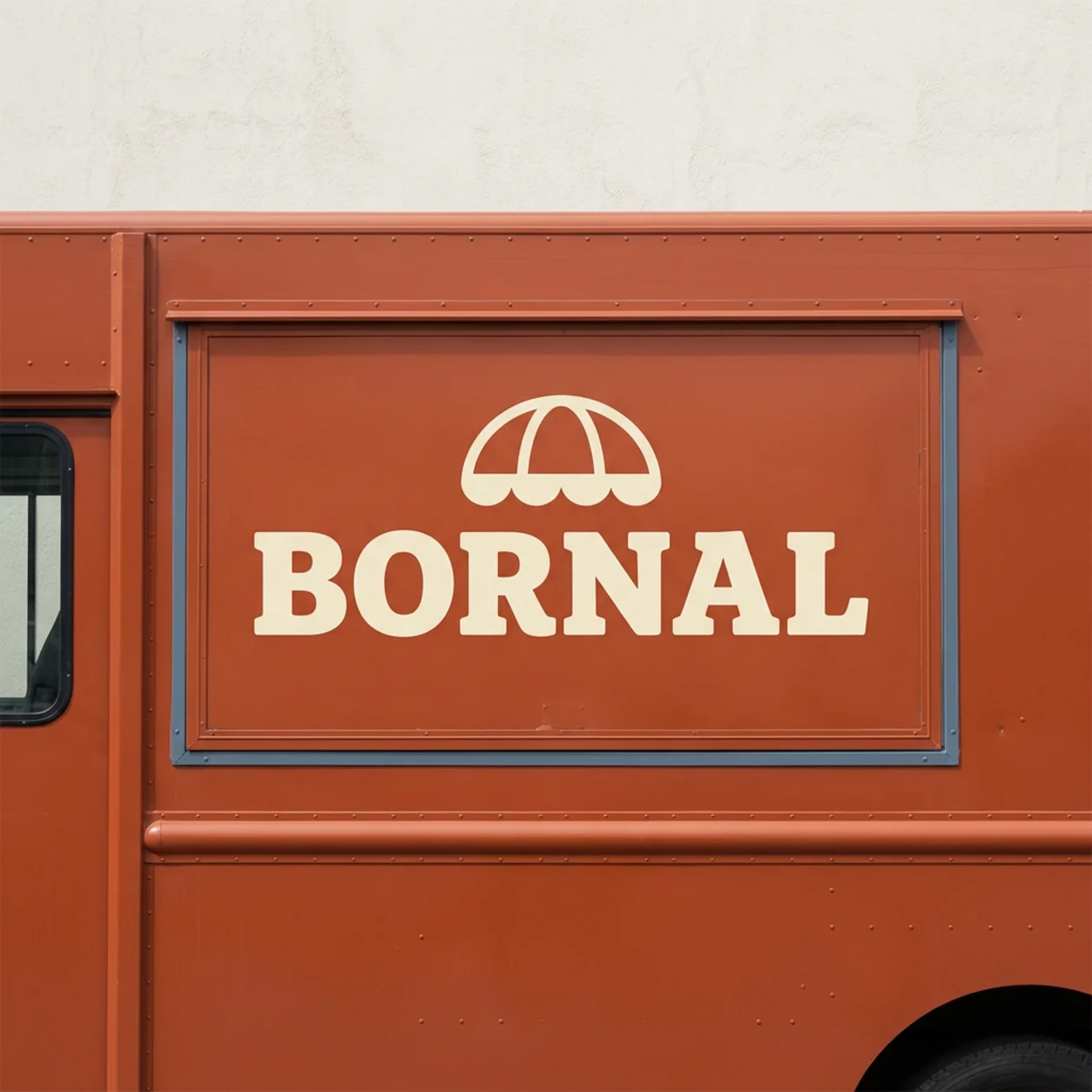 Criação de logótipo para food trucks: o logótipo na lateral da viatura Criação de logótipo para food trucks: o logótipo na lateral da viatura