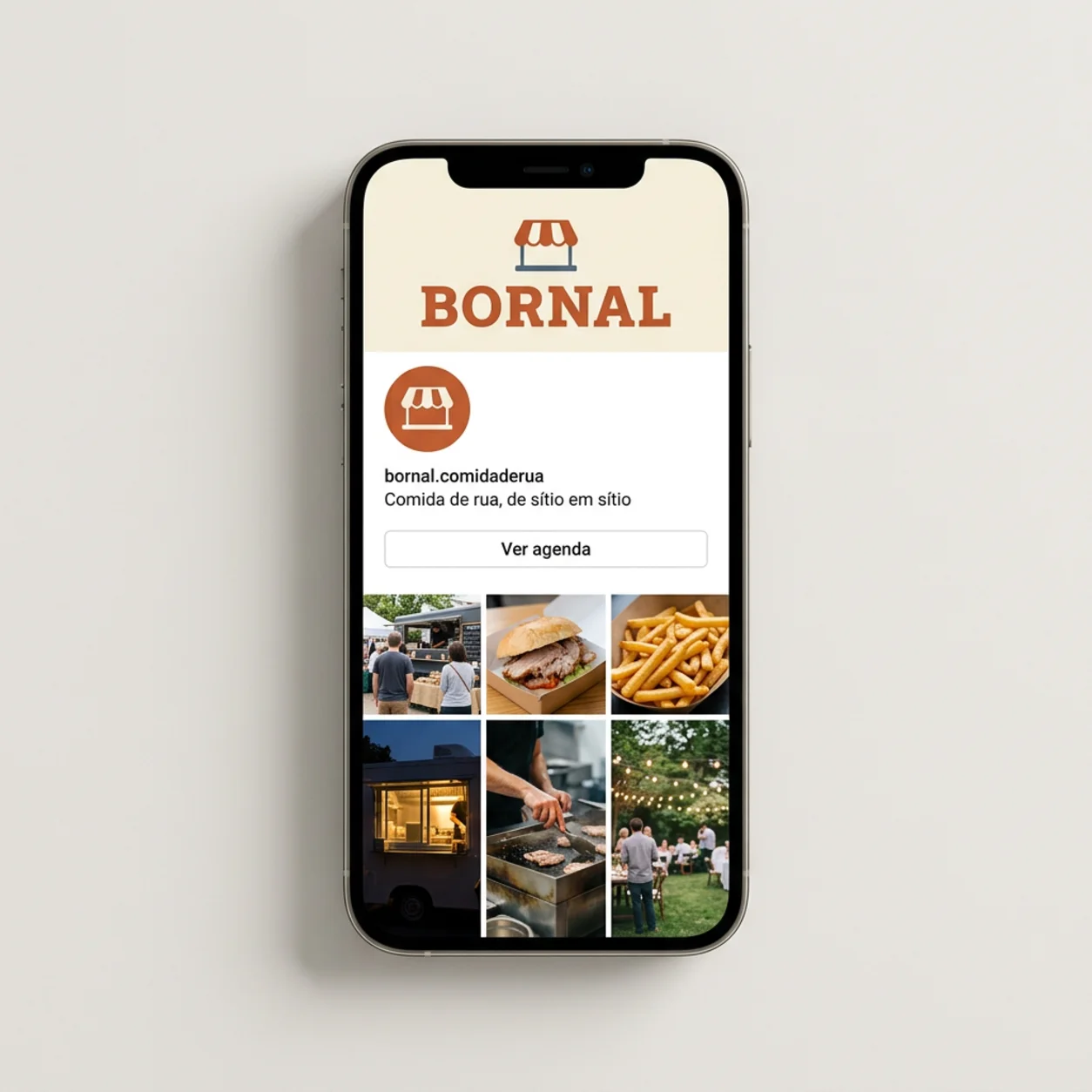 Redes sociais para food trucks: o perfil no telemóvel