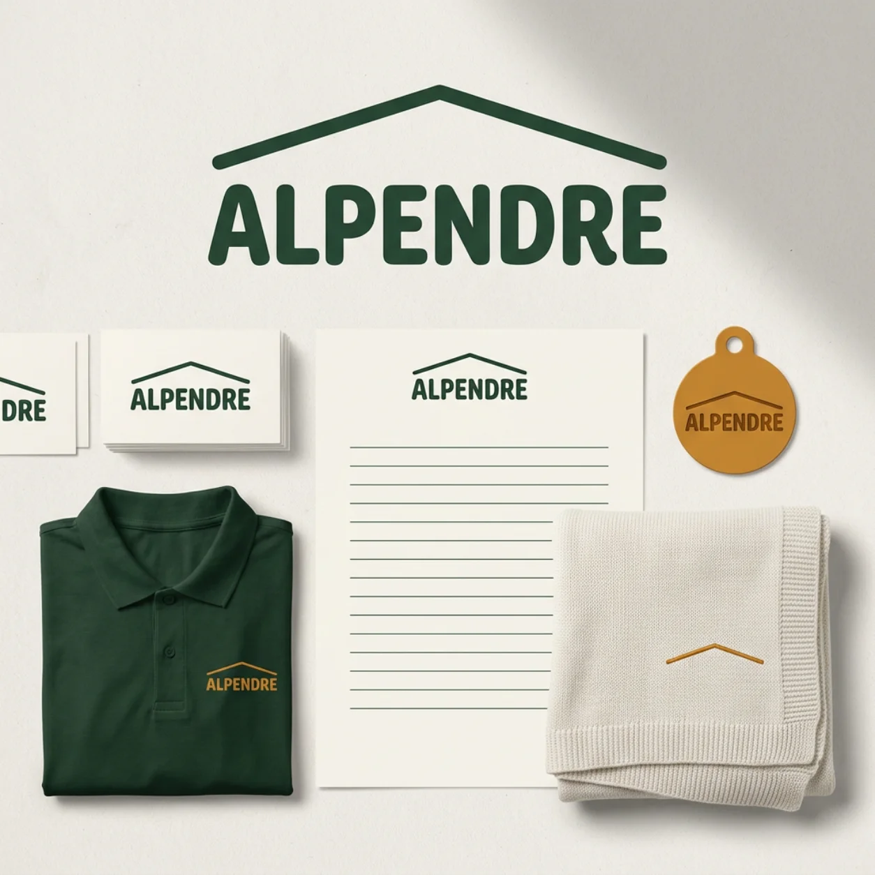 Kit de identidade visual de um hotel para animais Kit de identidade visual de um hotel para animais