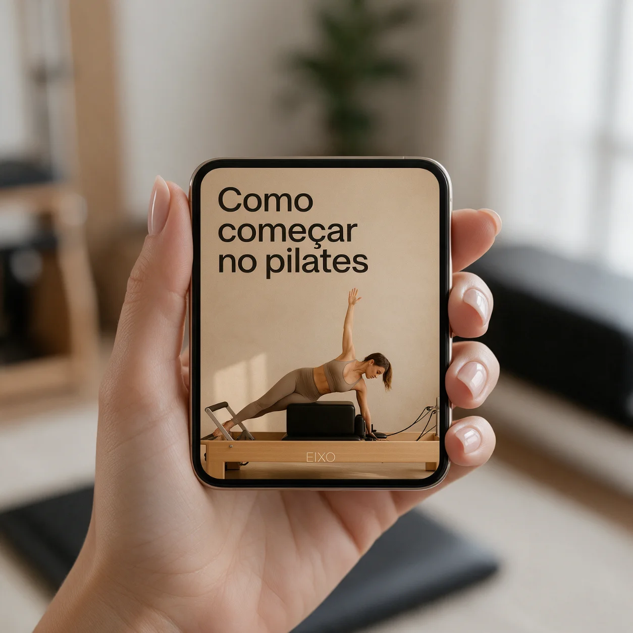 Publicação sobre como começar no pilates