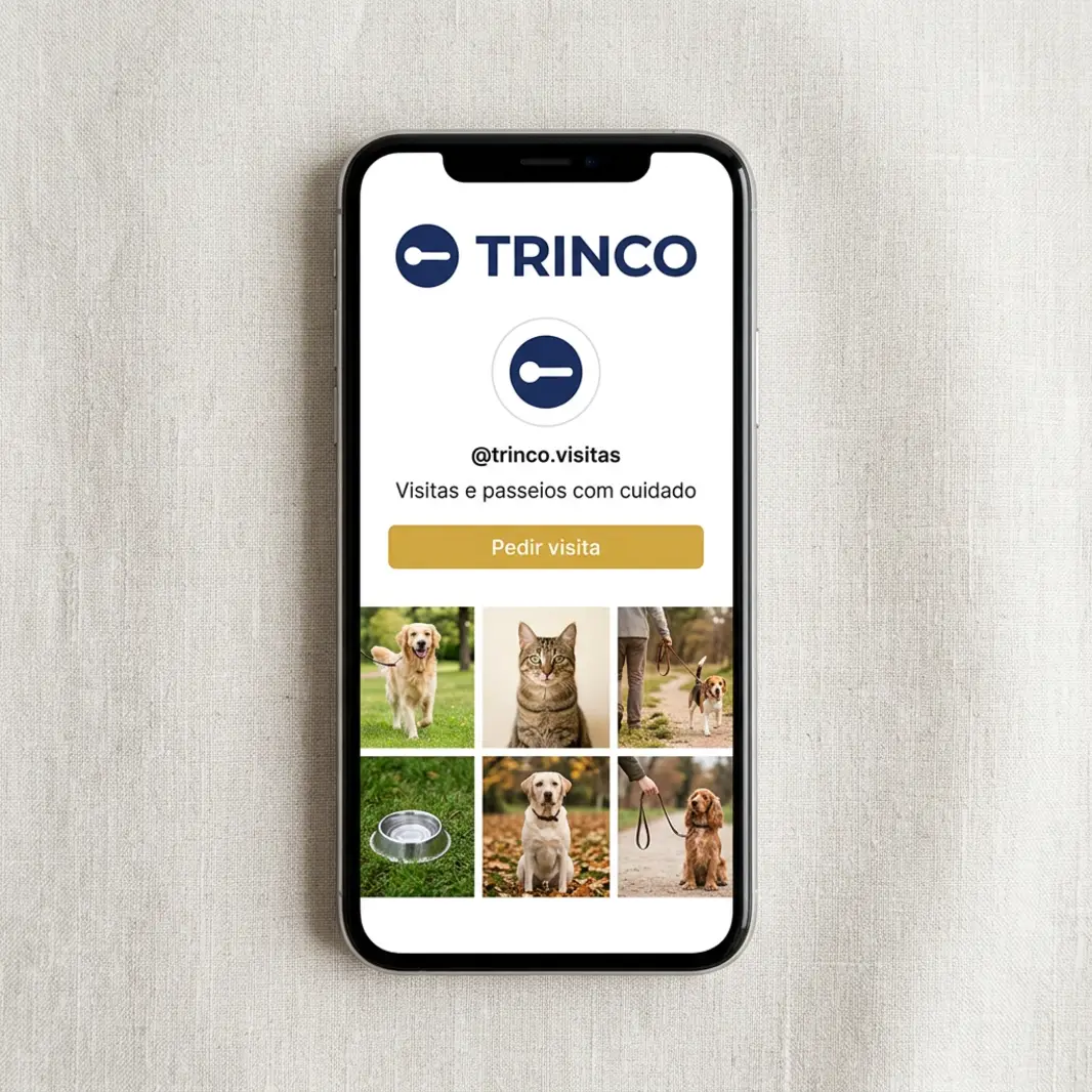 Gestão de redes sociais para pet sitting: o perfil no telemóvel Gestão de redes sociais para pet sitting: o perfil no telemóvel
